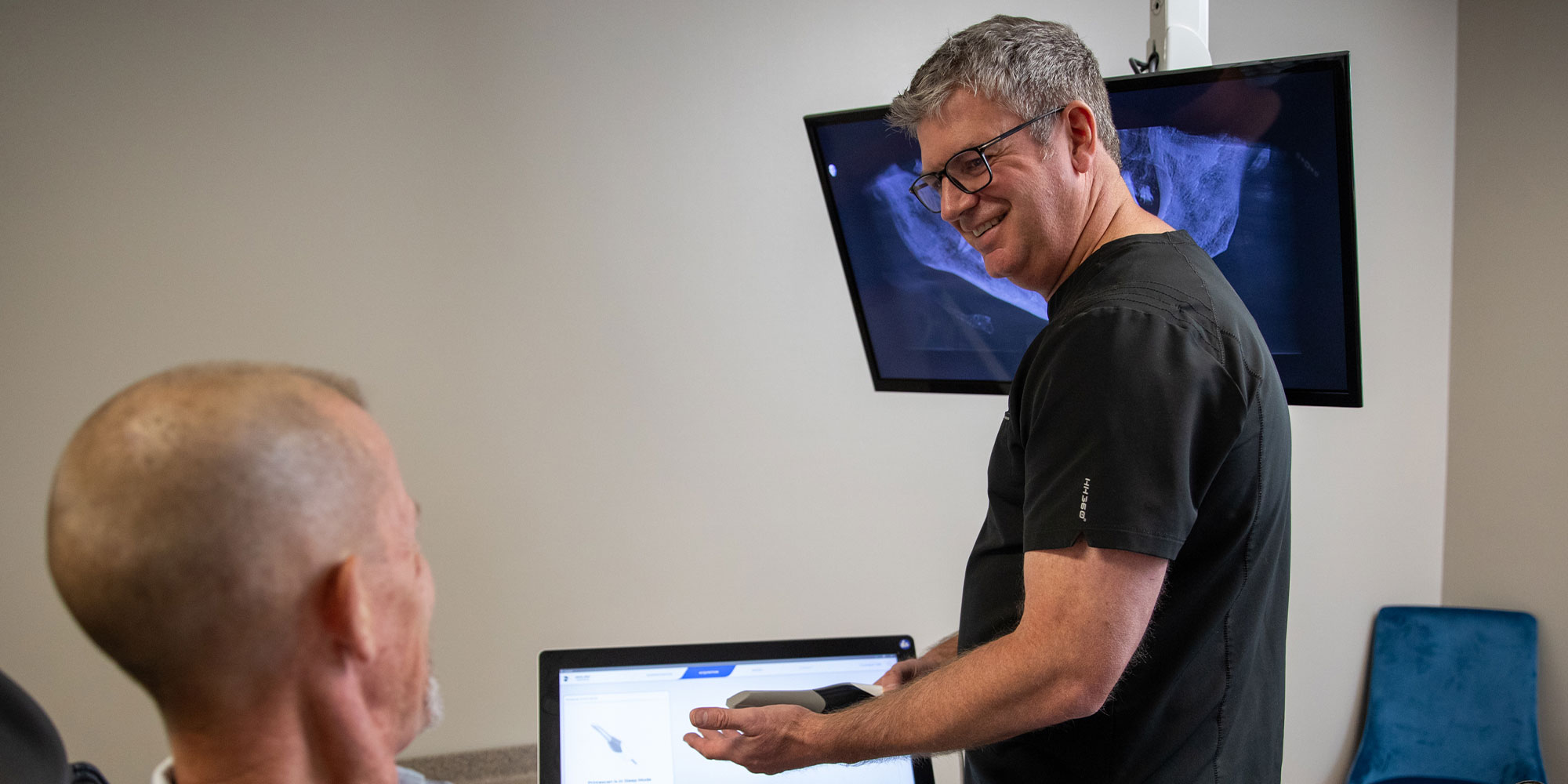 Dr. Rogers helping with sleep apnea